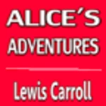 alice in wonderland -l carroll android application logo